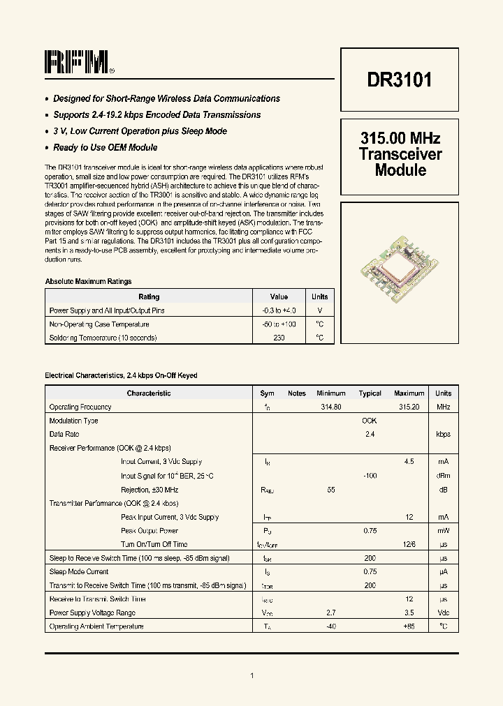 DR3101_393940.PDF Datasheet