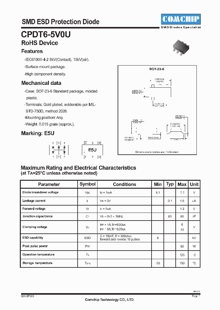 CPDT6-5V0U_756426.PDF Datasheet