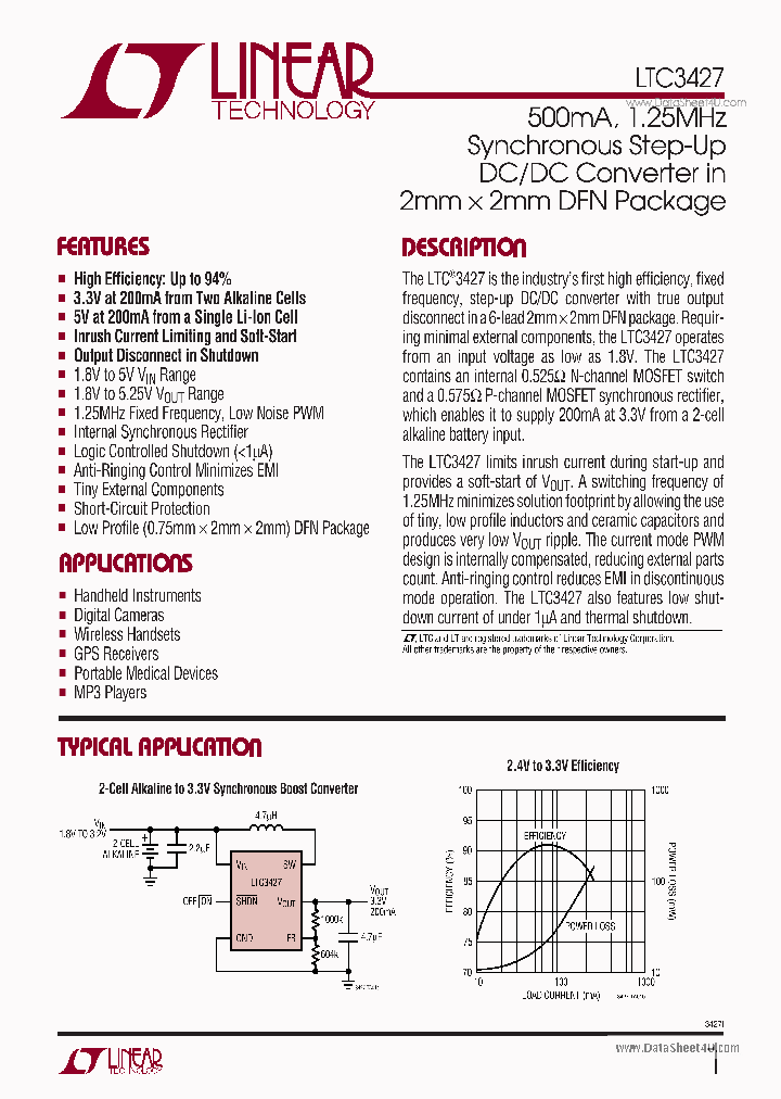 LT3427_391849.PDF Datasheet