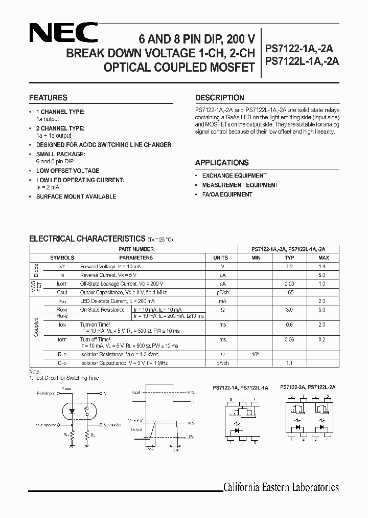 PS7122-1A_413038.PDF Datasheet