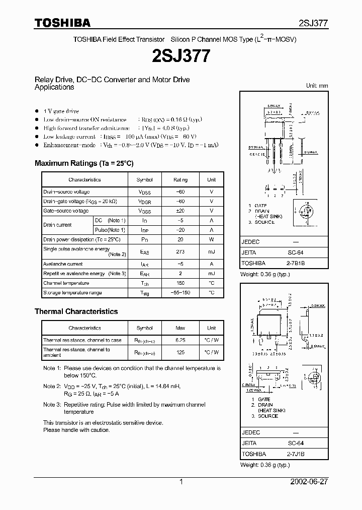 2SJ377_402322.PDF Datasheet