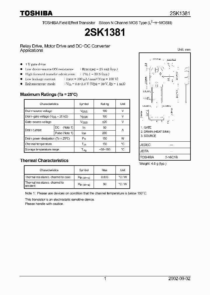 2SK1381_402339.PDF Datasheet