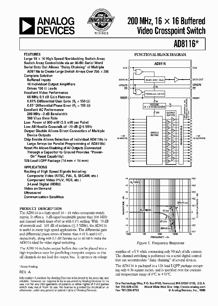 AD8116-EB_415530.PDF Datasheet