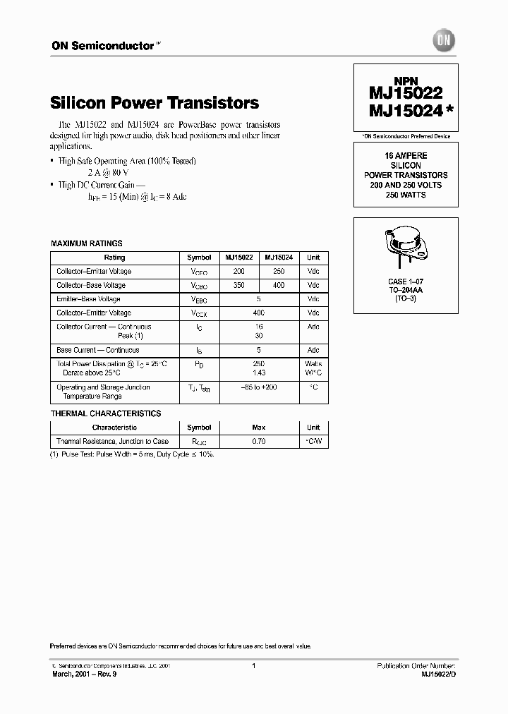 MJ15022-D_404662.PDF Datasheet