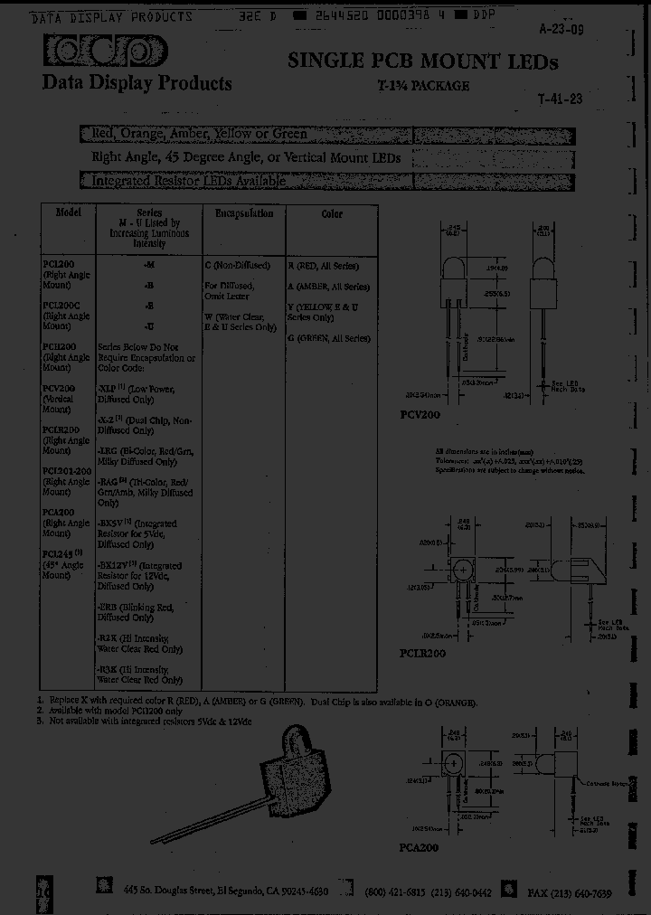 PCL245A2_419748.PDF Datasheet