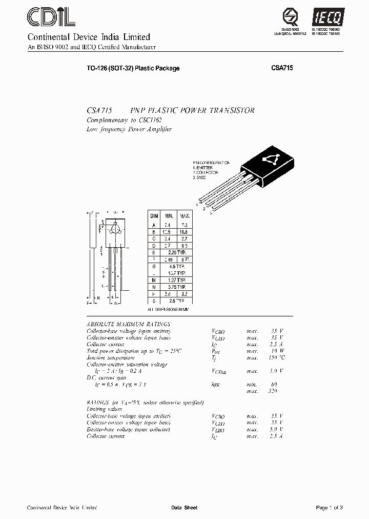 CSA715C_419079.PDF Datasheet