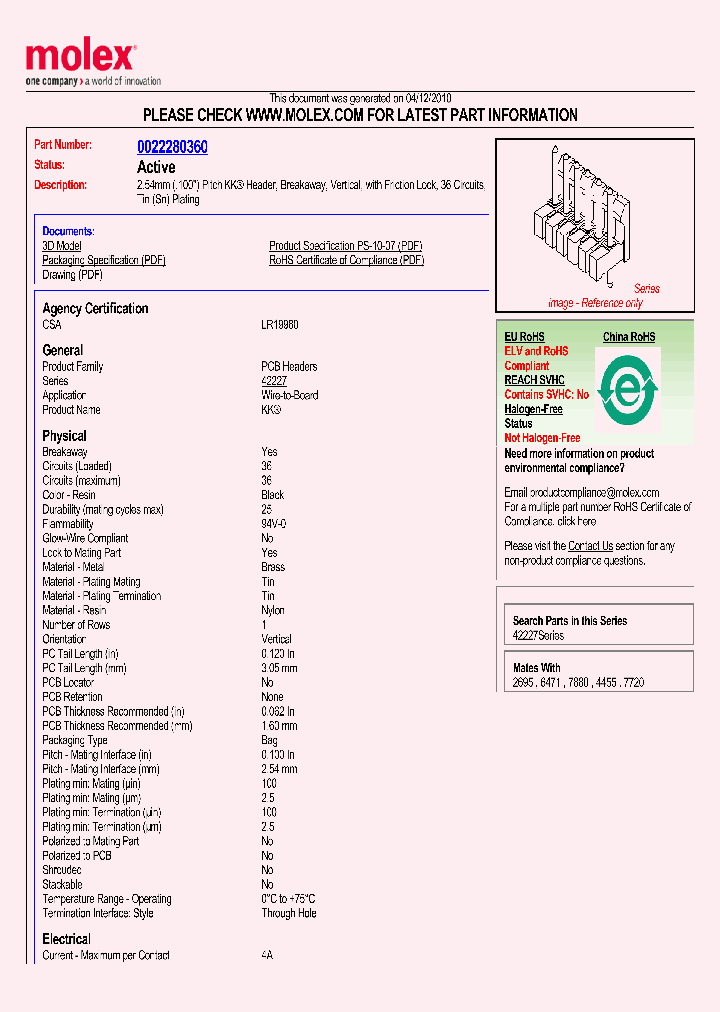 22-28-0360_770138.PDF Datasheet