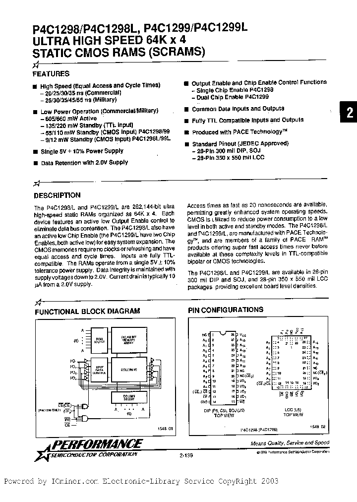P4C1299-45CM_421805.PDF Datasheet