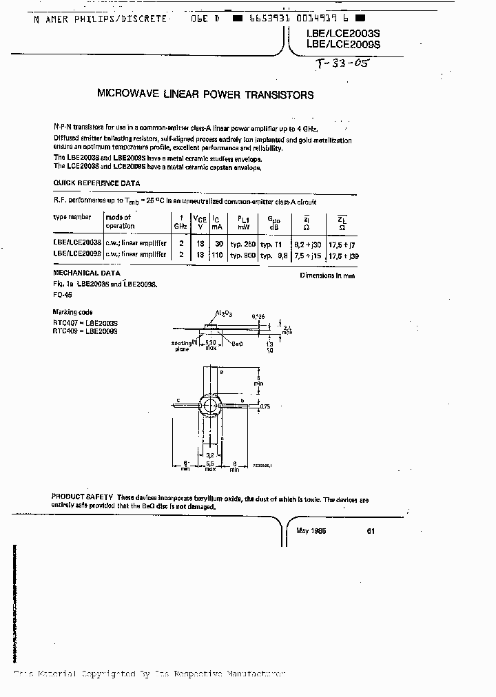 LBE2003S_527897.PDF Datasheet