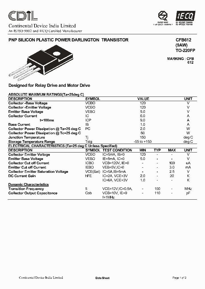 CFB612_423763.PDF Datasheet
