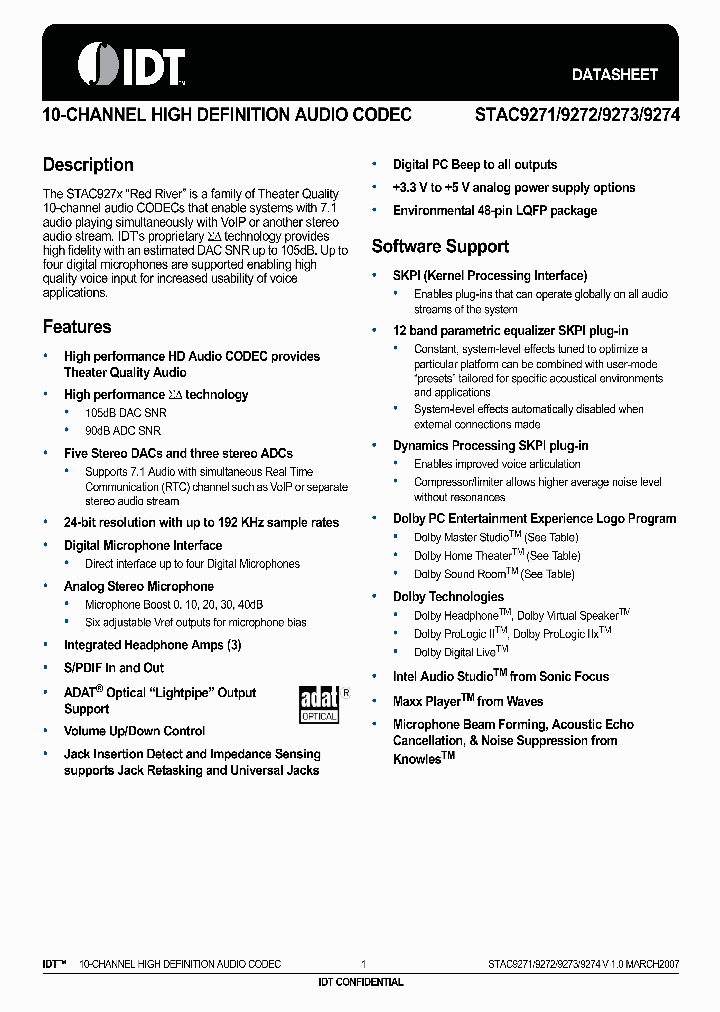 STAC9271_772770.PDF Datasheet