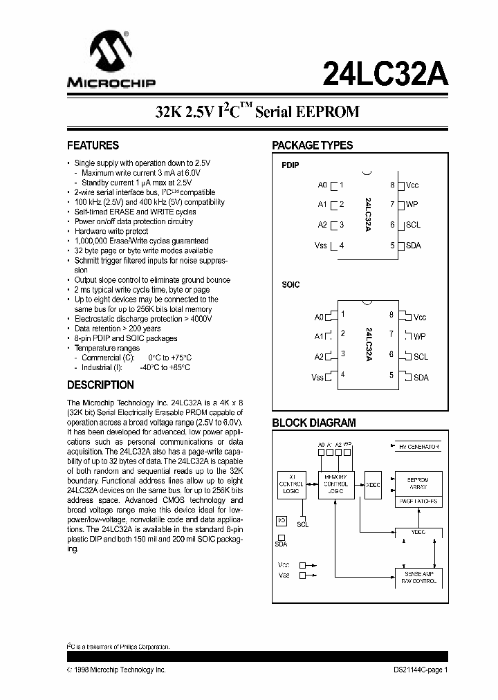 24LC32AIP_435579.PDF Datasheet