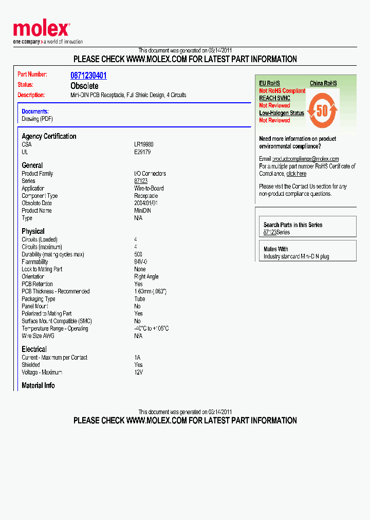 87123-0401_444936.PDF Datasheet