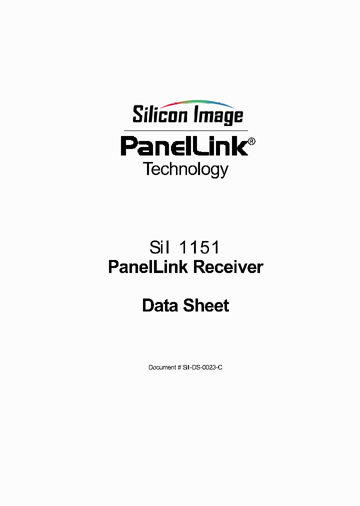 SII1151_454384.PDF Datasheet
