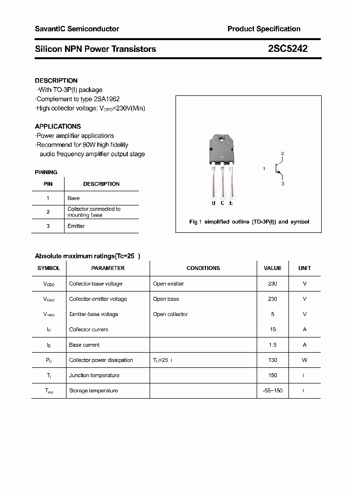2SC5242_792577.PDF Datasheet