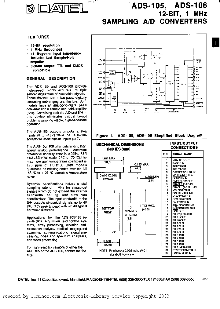 ADS-105_467977.PDF Datasheet