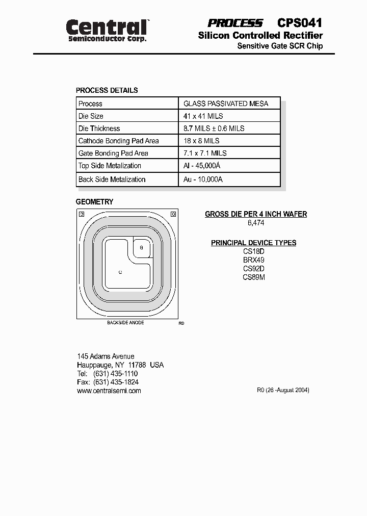 CPS041_446343.PDF Datasheet
