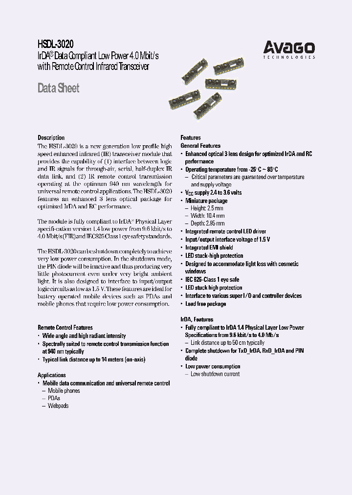 HSDL-3020-021_800508.PDF Datasheet