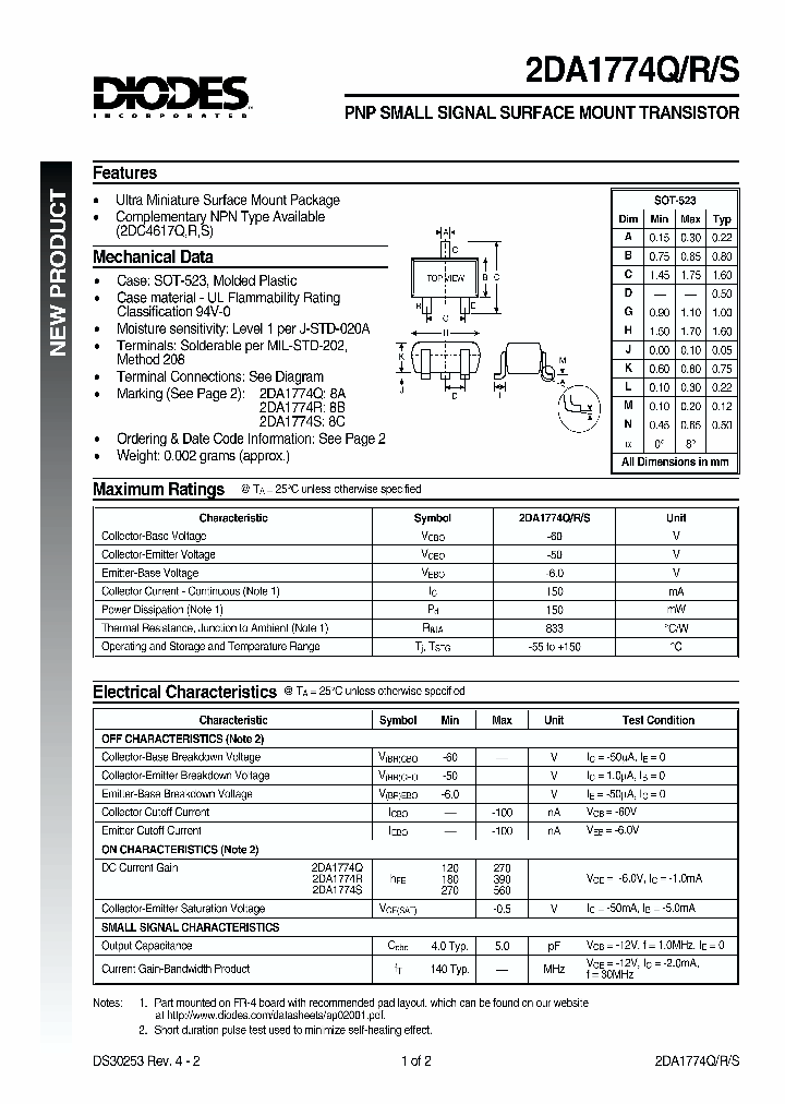 2DA1774R-7_474402.PDF Datasheet