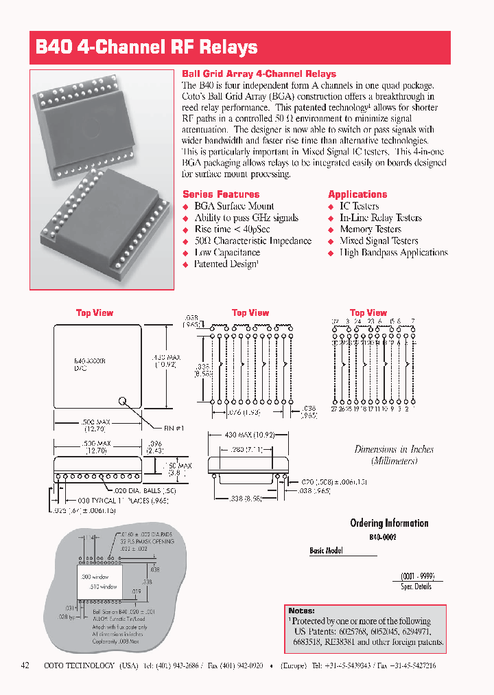B40_802351.PDF Datasheet