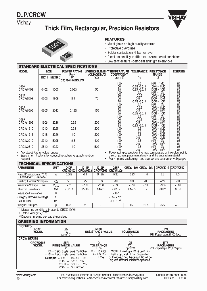 DPCRCW_460521.PDF Datasheet