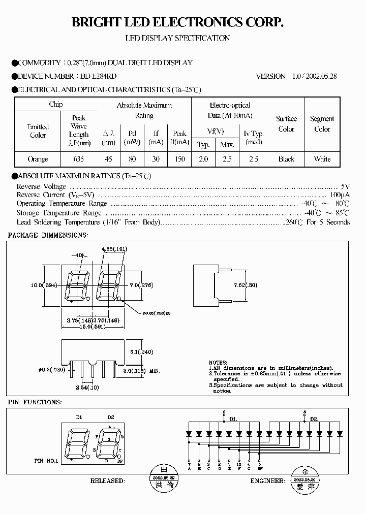 BD-E284RD_811612.PDF Datasheet