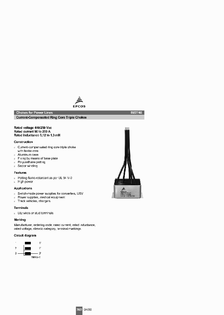 B82745-C5-A7_479930.PDF Datasheet