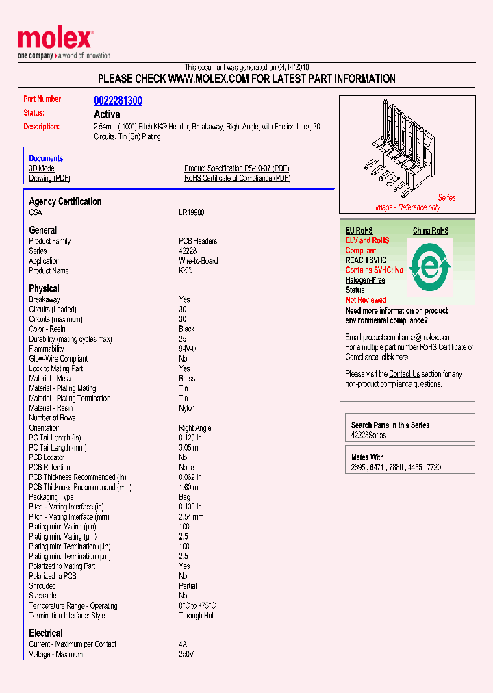 22-28-1300_814489.PDF Datasheet