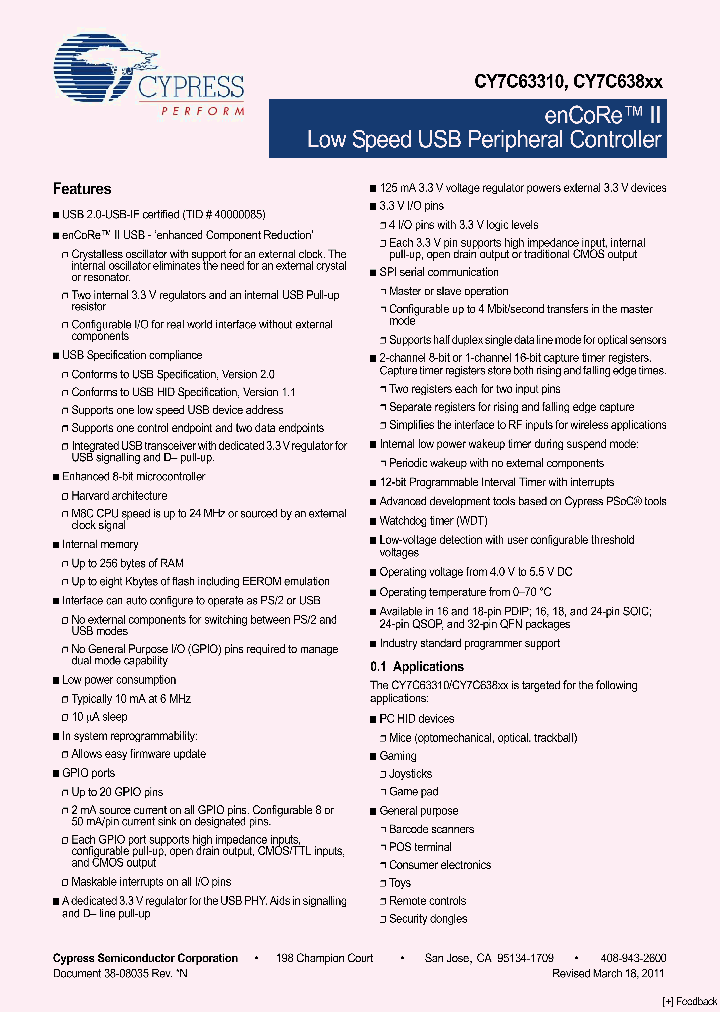 CY7C63803-LQXC_814998.PDF Datasheet