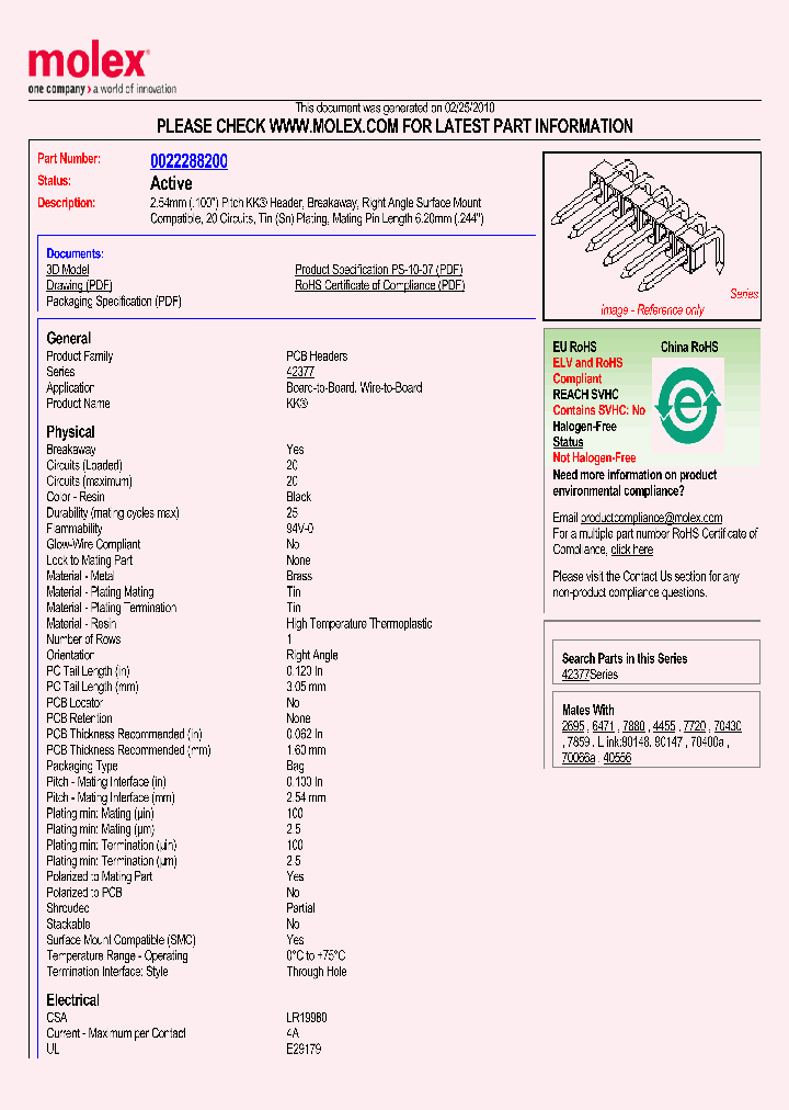 22-28-8200_814877.PDF Datasheet