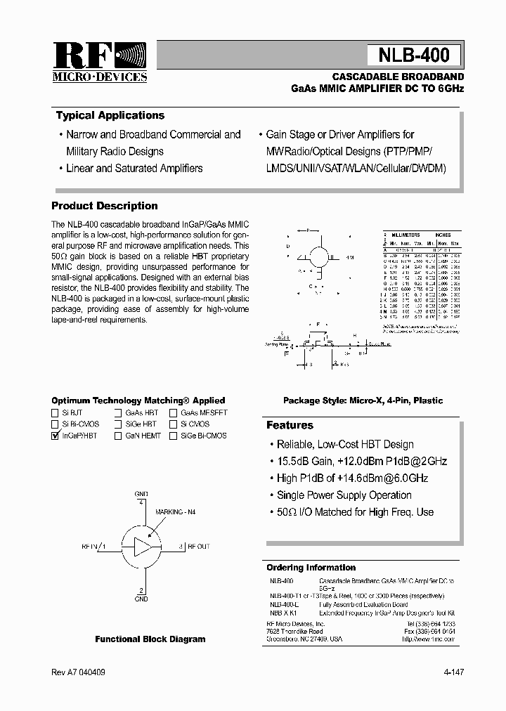 NLB-400_466201.PDF Datasheet