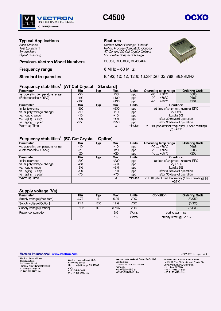 C4500_468143.PDF Datasheet