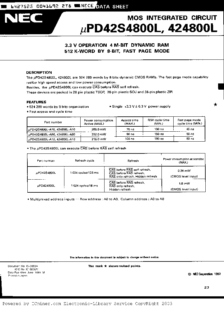 UPD42S4800LLE-A10_482724.PDF Datasheet