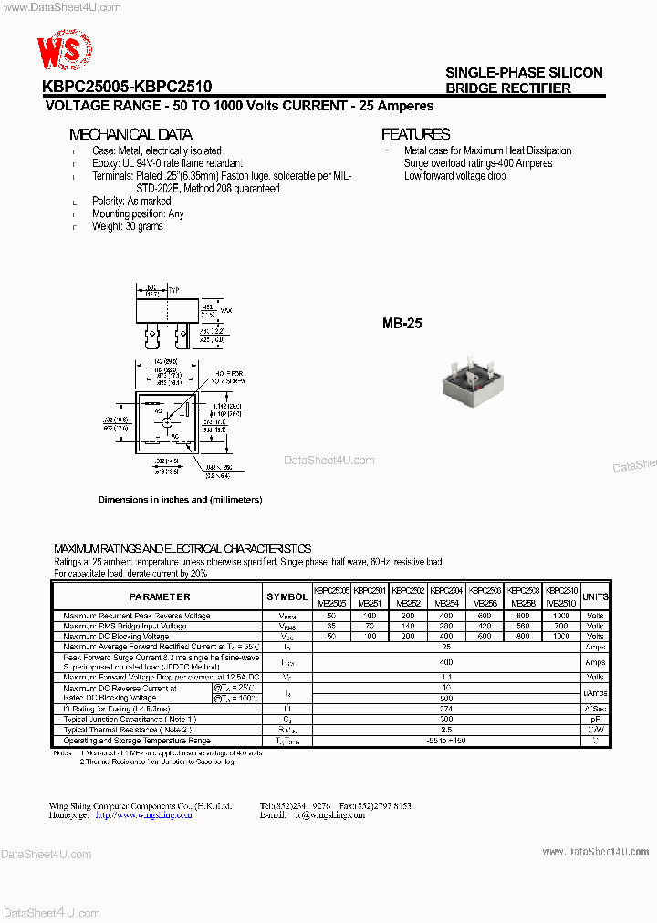 MB2505_426734.PDF Datasheet