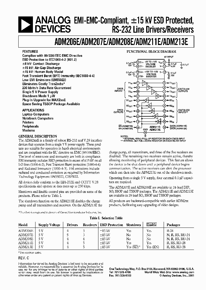ADM206E_479365.PDF Datasheet