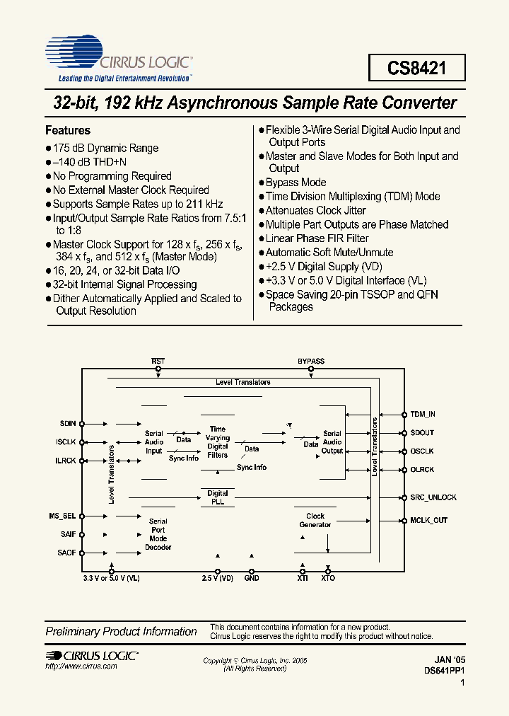 CS8421_483332.PDF Datasheet