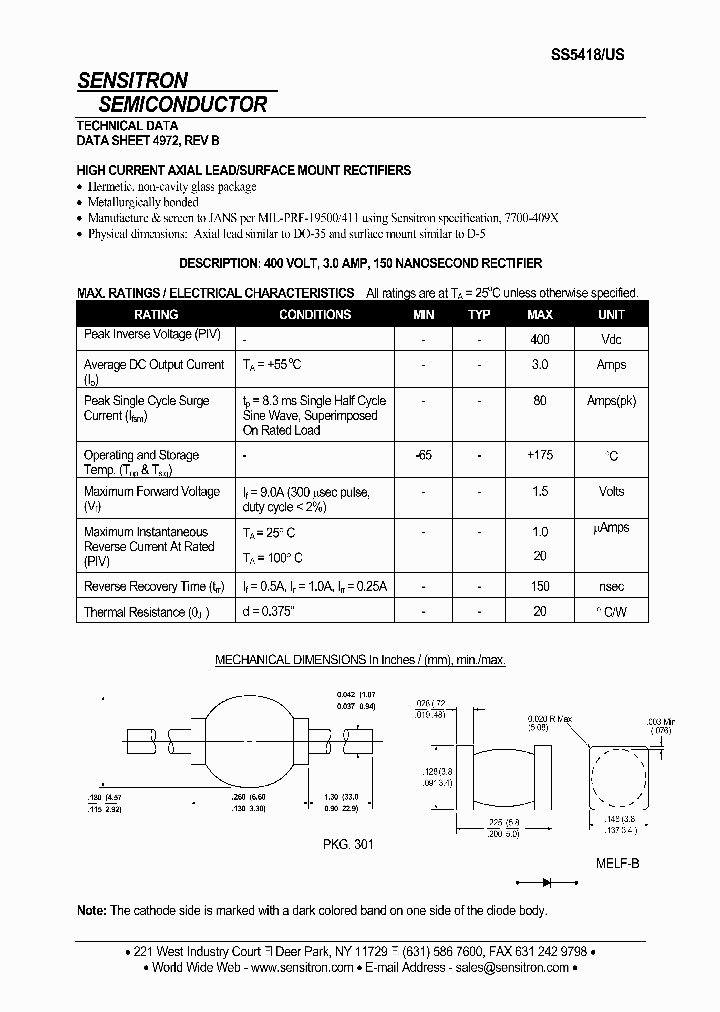 SS5418_835489.PDF Datasheet