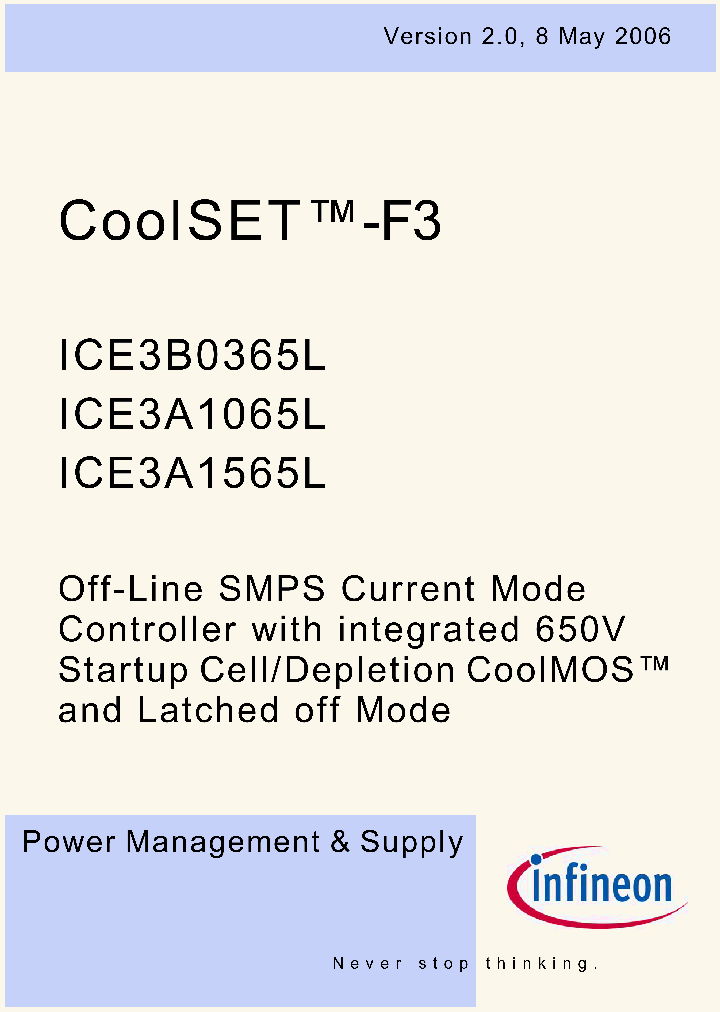 ICE3A1565L_852434.PDF Datasheet