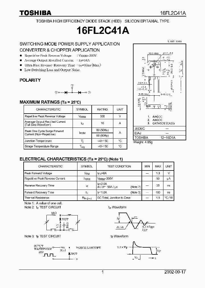 16FL2C41A_499331.PDF Datasheet
