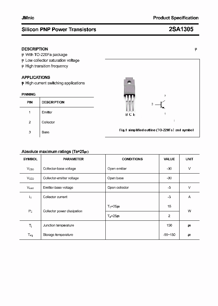 2SA1305_863718.PDF Datasheet