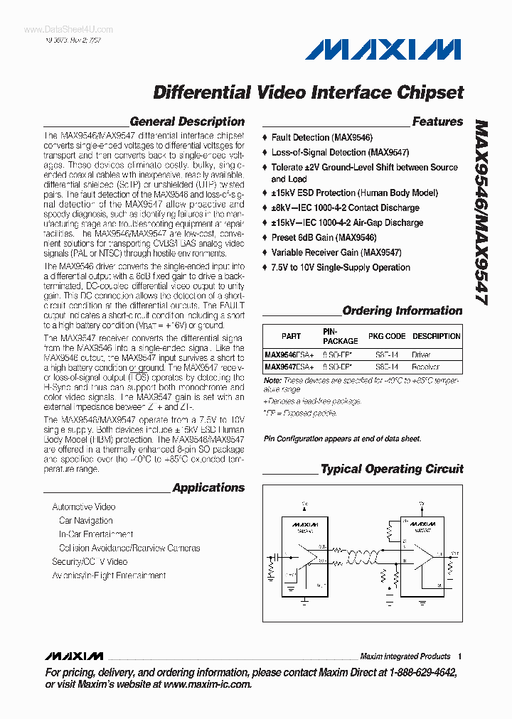 MAX9546_454046.PDF Datasheet