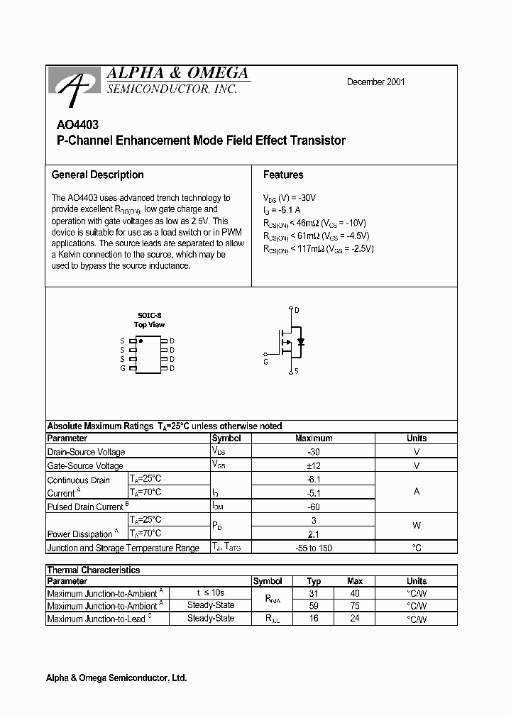 AO4403_459771.PDF Datasheet