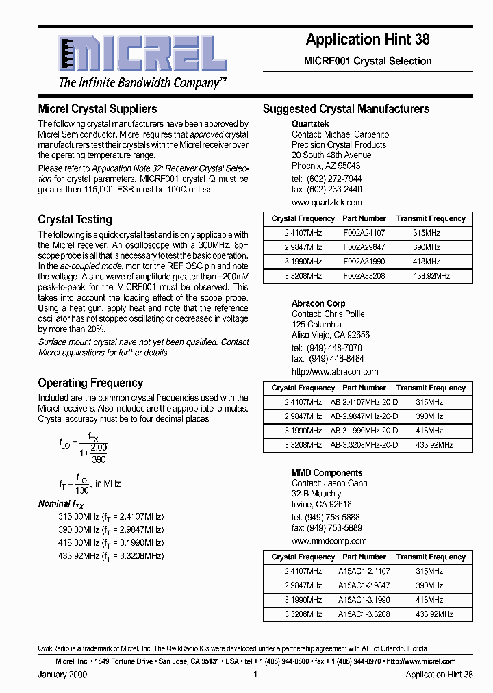 APPLICATIONHINT38_494093.PDF Datasheet