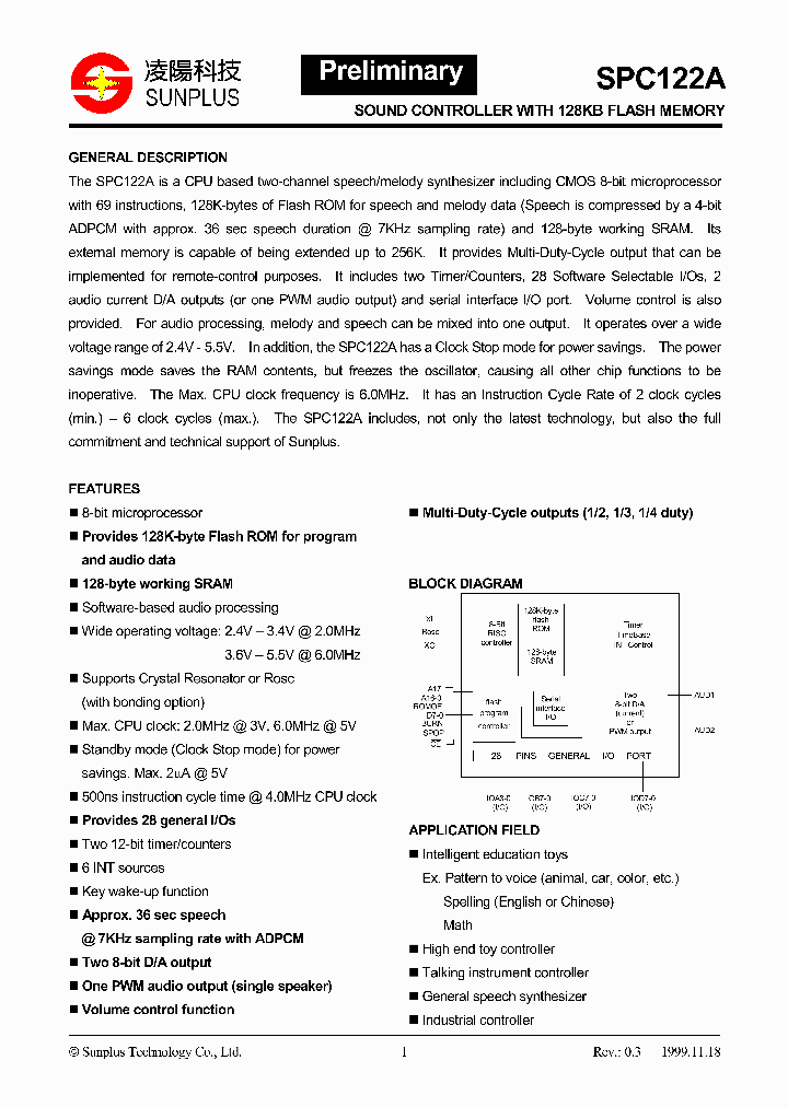 SPC122A_462339.PDF Datasheet