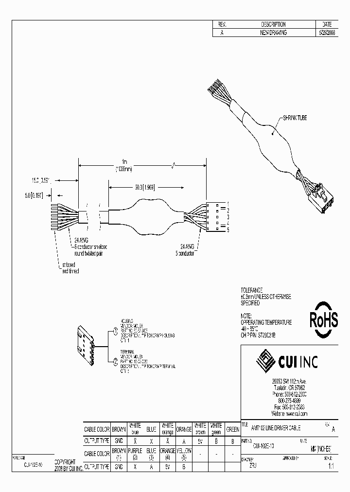 CUI-102E-10_881282.PDF Datasheet