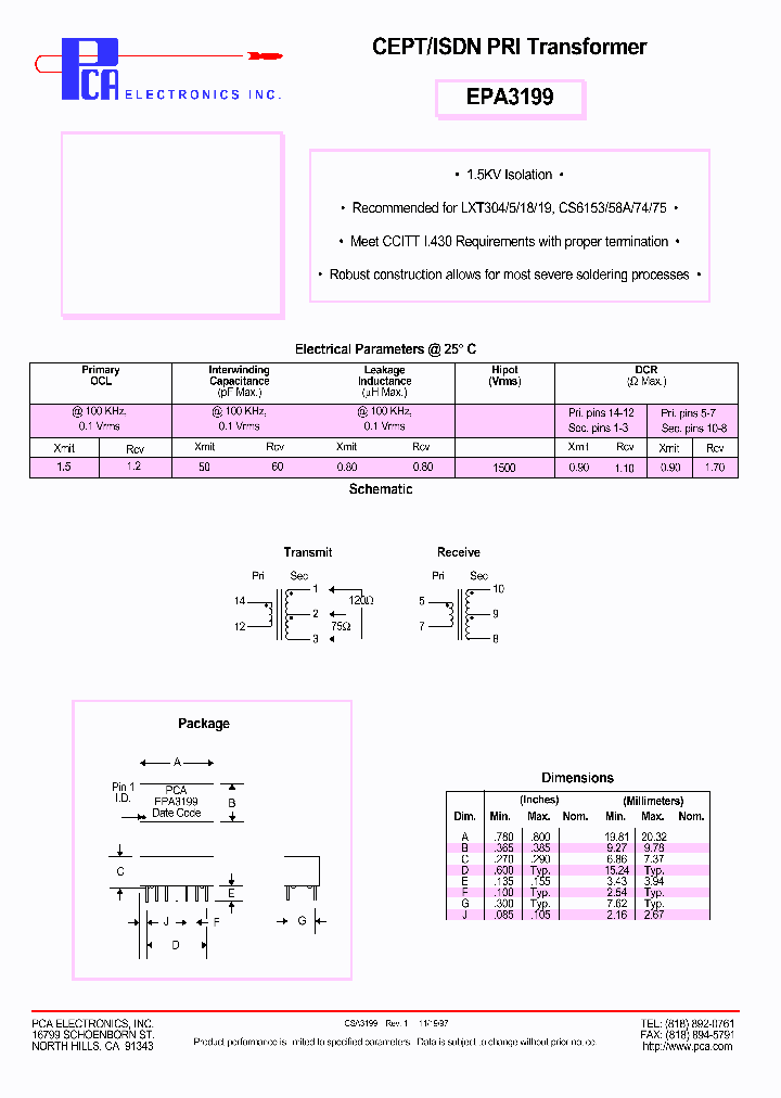 EPA3199_883766.PDF Datasheet