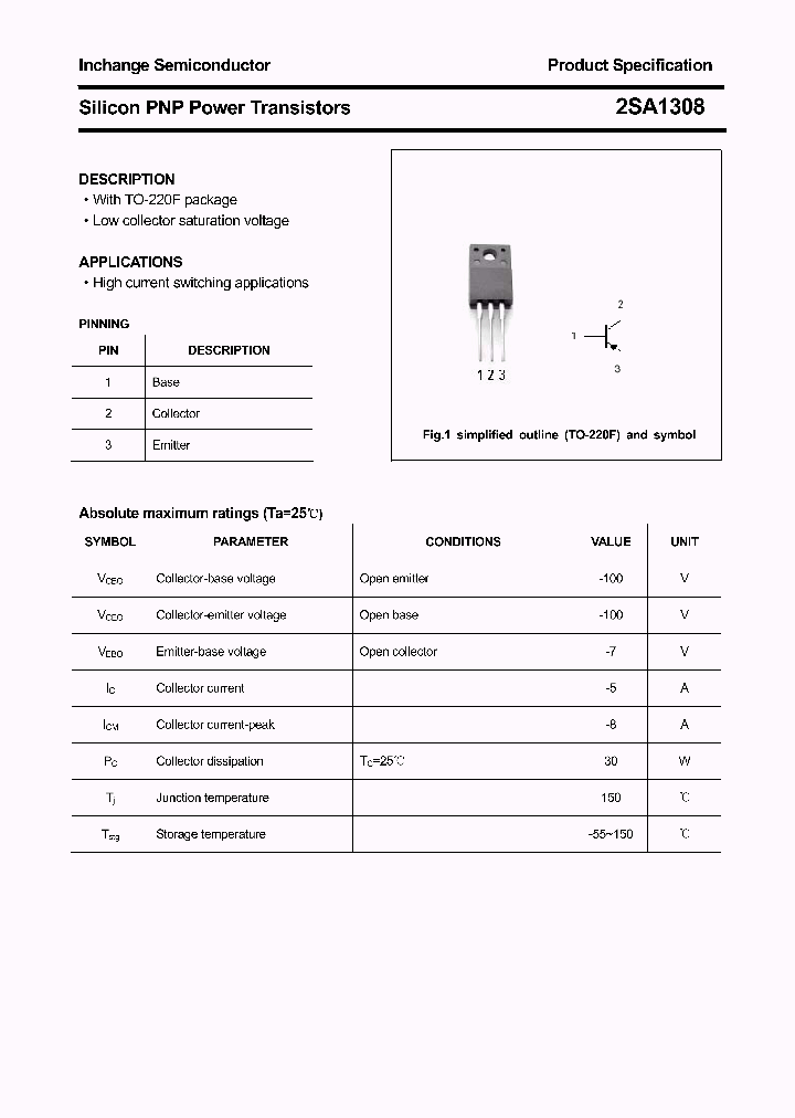 2SA1308_884769.PDF Datasheet