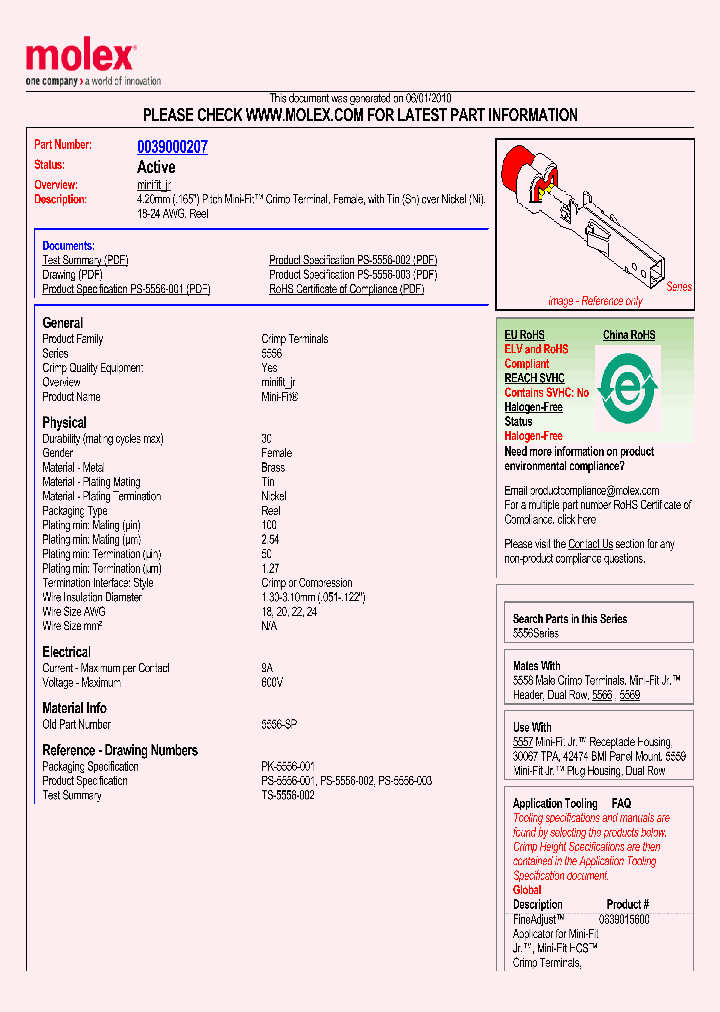 39-00-0207_890646.PDF Datasheet