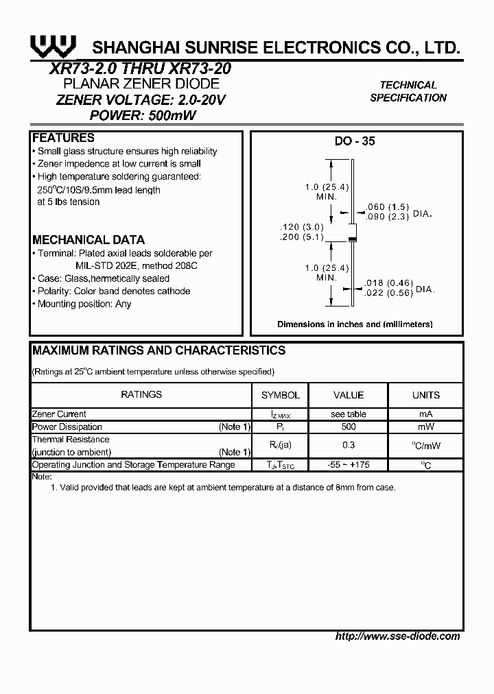 XR73-62_544404.PDF Datasheet