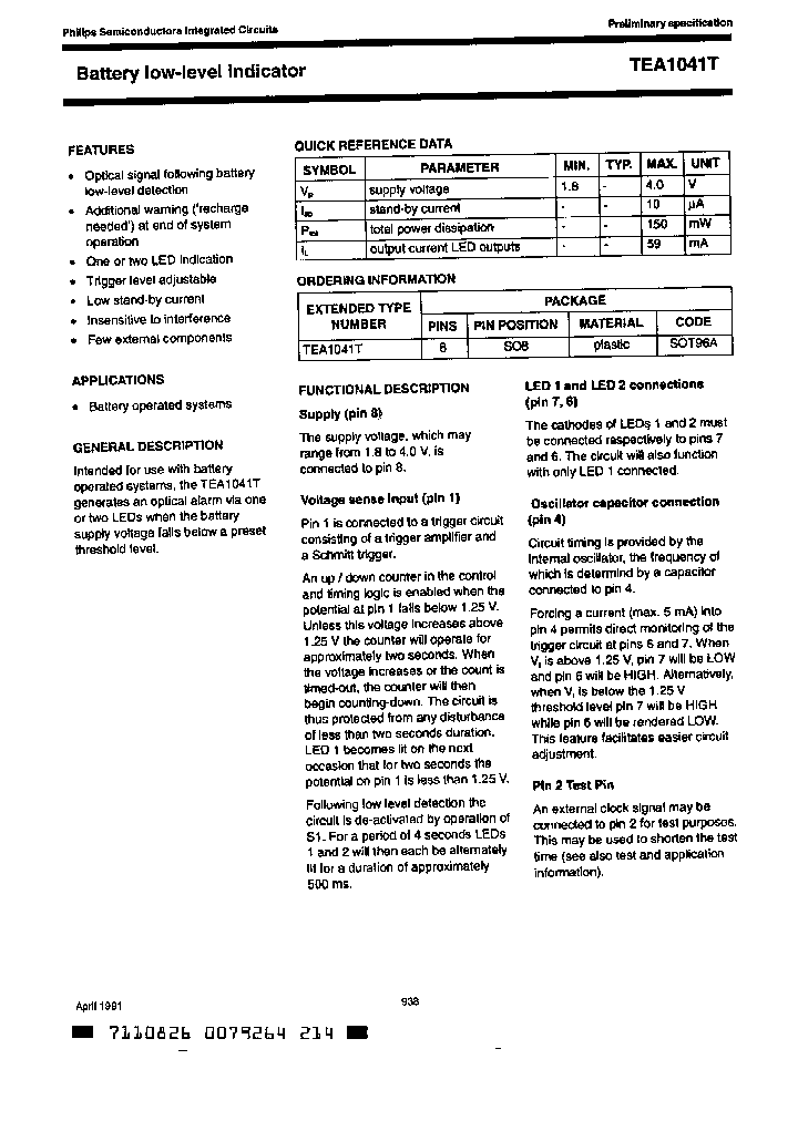 TEA1041_505561.PDF Datasheet